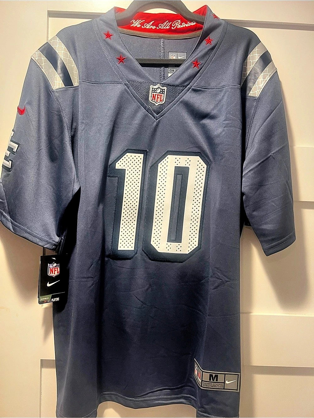 New England Patriots Drake Maye Nor’Easter Alternate Jersey